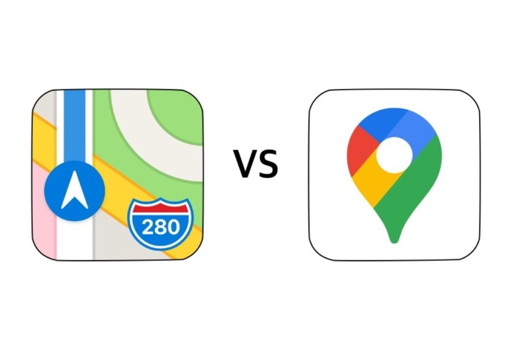 Apple Maps vs. Google Map