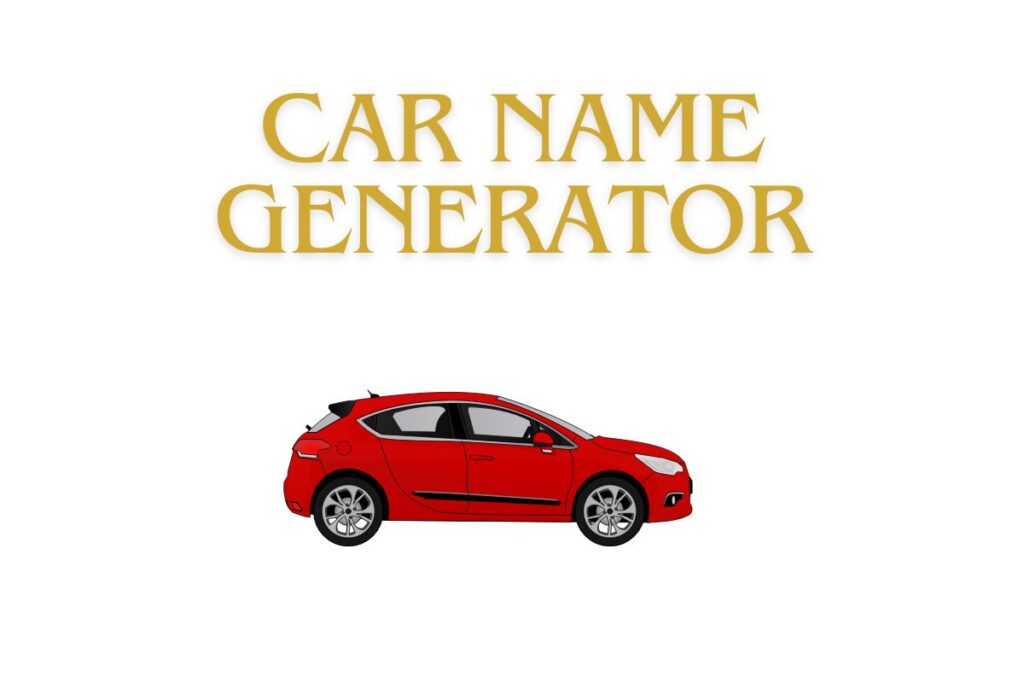 Car Name Generator