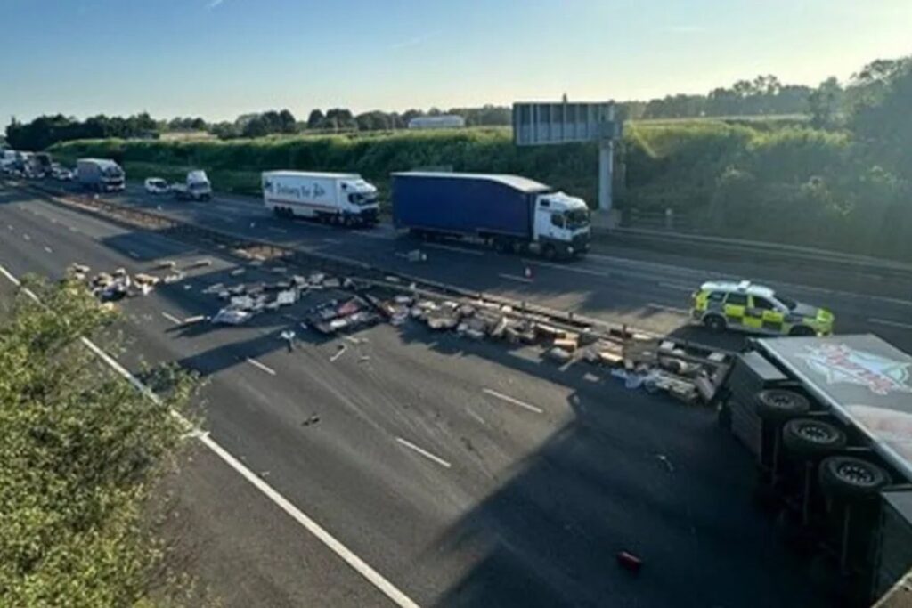 M40 Accident Today